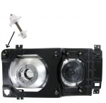 Śruba regulacji pionowej reflektora górna T25/T3