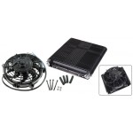 Chłodnica oleju dodatkowa 26x28cm + wentylator T1