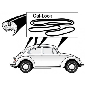 Zestaw uszczelek szyb Cal Look 4szt T1 71-77