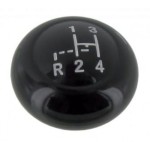 Gałka dźwigni zmiany biegów czarna 7mm T1 61-67