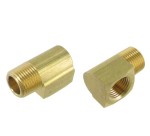 Króćce końcówki 90° zewn. chłodnicy oleju 3/8" T1