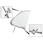 Szyba trójkątna uchylna prawa chrom T1 55-64