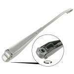 Ramię wycieraczki srebrne L/P T1 64-67