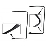 Uszczelka szyba uchylna tylna/środkowa-ramka T2