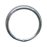Ramka reflektora na 1 śrubę chrom T1 67- 1szt.
