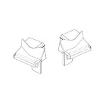 Gumki tylne przy szybie T1 Cabrio 64-79