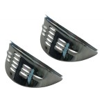 Brewki / nakładki reflektorów chrom z otworami T1