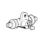 Cylinderek hamulcowy tylny 19mm TRW T1 T14 64-67