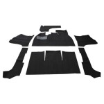 Tapicerka dywaniki czarne komplet T1 Cabrio 68-71