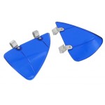 Owiewka szyby trójkątnej niebieska 2szt T1, T2