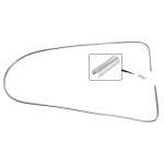 Klin aluminiowy uszczelki szyby bocznej P T1 57-64
