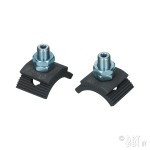 Regulator zawieszenia przedniego zębatkowy 2szt.