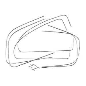 Zestaw klinów uszczelek szyb aluminiowy T1 57-64