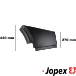 Poszycie boku za drzwiami prawe 44cm T1