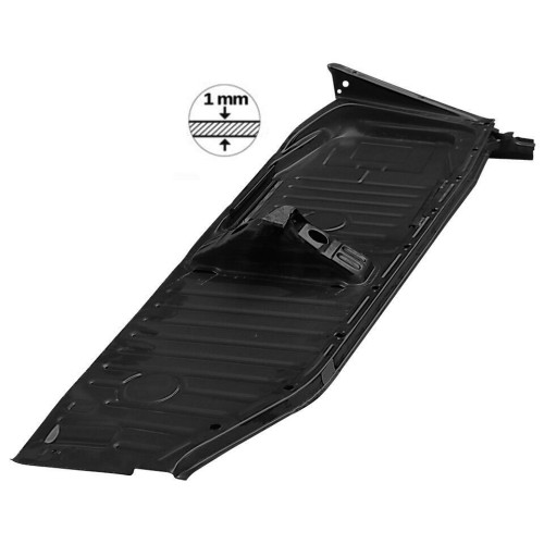 Płat podłogi z piramidką lewy (1 mm) T1 08/72-
