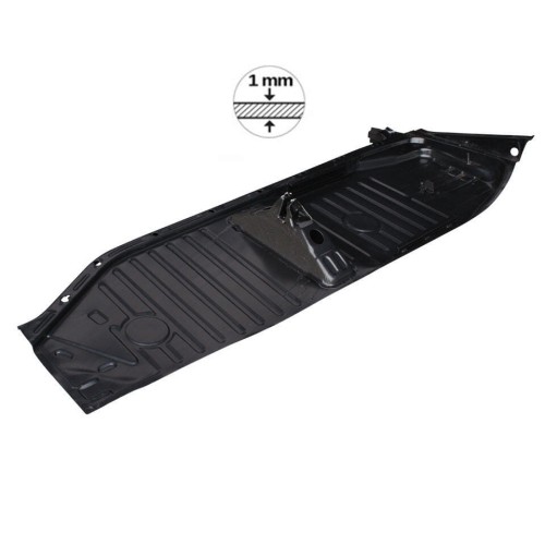 Płat podłogi z piramidką prawy (1mm)  T1 08/72-