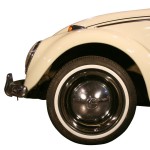 Nakładka / ring opony czarno-biały wąski 13" 4szt