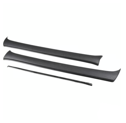 Listwy / maskownice słupek A czarne Golf mk1 74-84