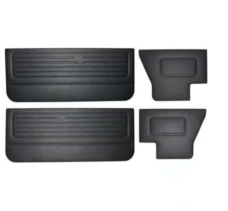 Boczki drzwi i panele czarne Golf Cabrio 79-93