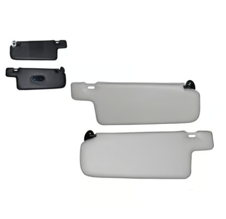 Daszki przeciwsłoneczne biało-czarne Golf mk1