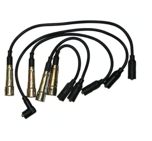 Przewody wysokiego napięcia czarne Golf mk2