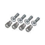 Zestaw nakrętek i wkrętów kół chrom.  M14 x 1.5