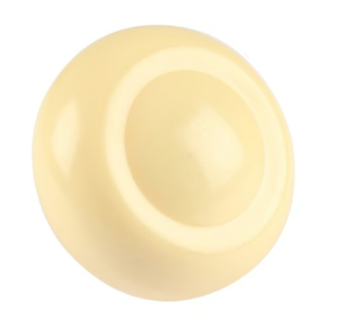 Gałka dźwigni zmiany biegów kość słoń. 10mm T1