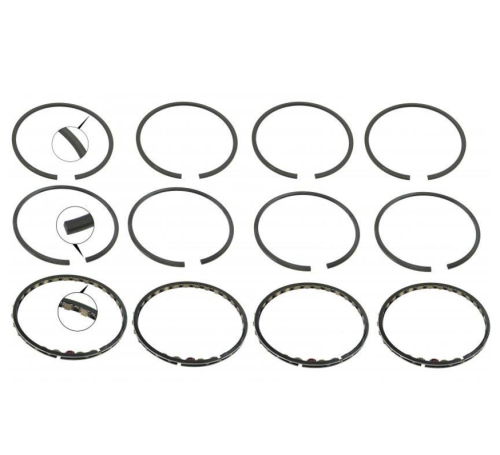 Pierścienie tłokowe 94mm 1.75x2x3.5mm T3 2100cc