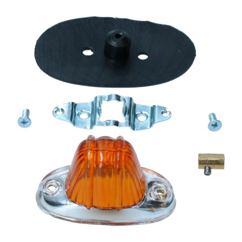 Lampka boczna pomarańczowa uniwersalna