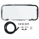 Szyba tylna Safari nierdzewka m.okno Bulik 55-63