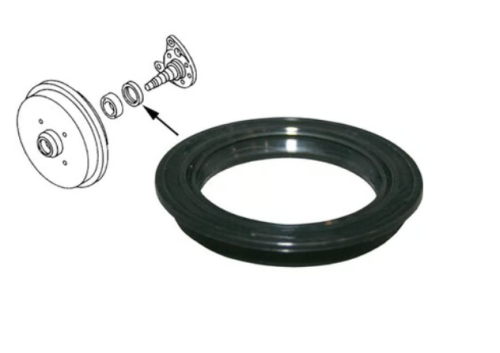 Simering łożyska koła przedniego (tarcze) T1 67-