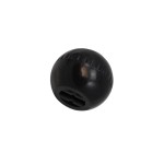 Gałka / końcówka dźwigni ogrzewania czarna T1 64-