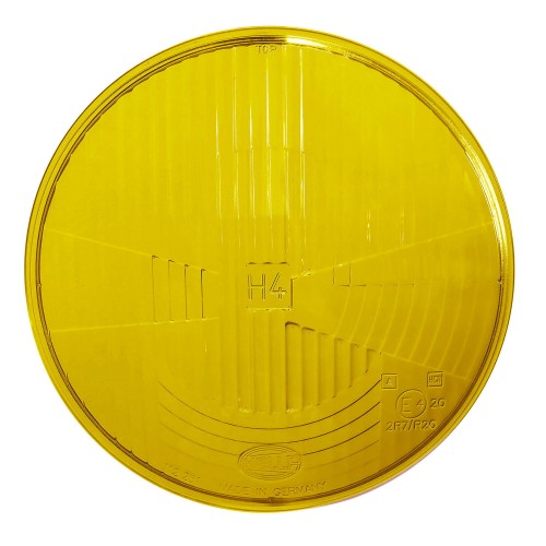 Klosz / szkło reflektora żółte H4 TQ  LHD T1 67-