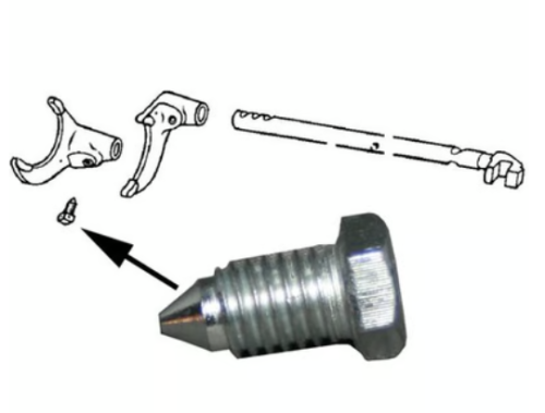 Śruba łącznika drążek-skrzynia T1, T1 Bulik, T2