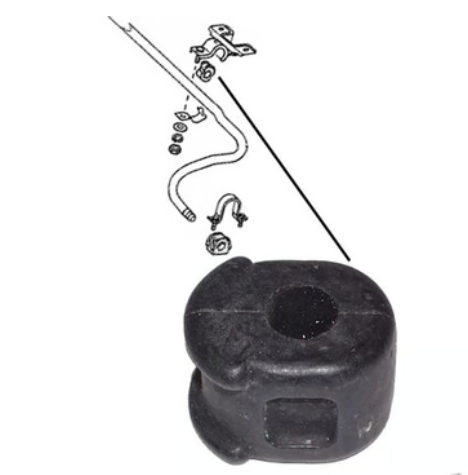 Tuleja/guma stabilizatora 15mm Golf mk1