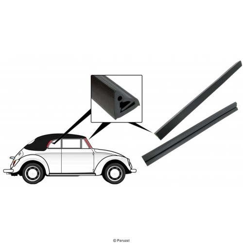 Uszczelka drzwi-rama szyby 2szt T1 Cabrio 64-79