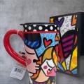 Man Kissing Woman Lovo Romero Britto Kubek