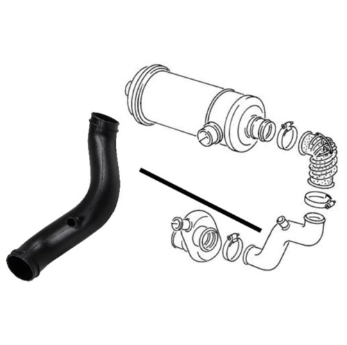 Rura powietrza filtr - turbo 1.6 TD T3