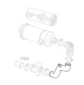 Rura powietrza filtr - turbo 1.6 TD T3