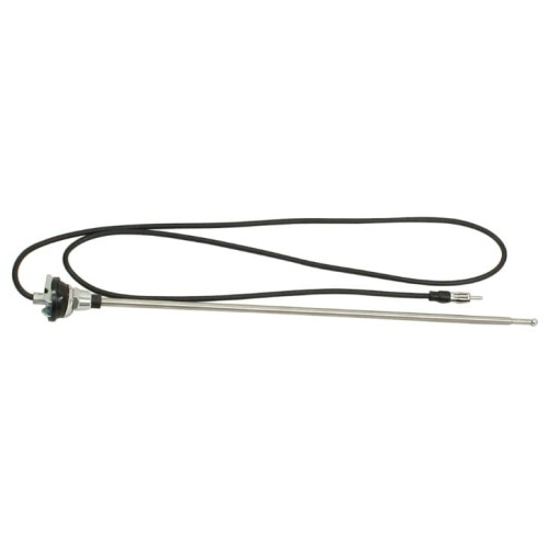 Antena boczna z chromowaną stopką 122cm T14, T181
