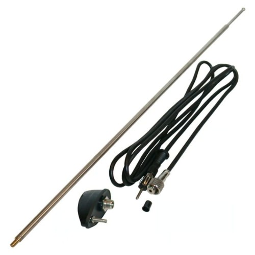 Antena boczna z czarną stopką model EURO T1 140cm