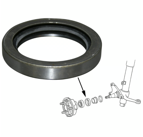 Uszczelniacz łożyska koła przód Porsche 911