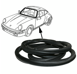 Uszczelka szyby przedniej pod klin Porsche 911