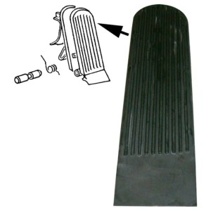 Nakładka gumowa pedału gazu T1 57-, T14 1szt.