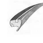 Zestaw uszczelek szyb Cal Look 4szt T1 1303