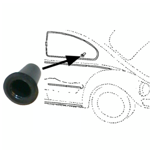 Gumka spinki listwy ozdobnej T1 Porsche 911, 912