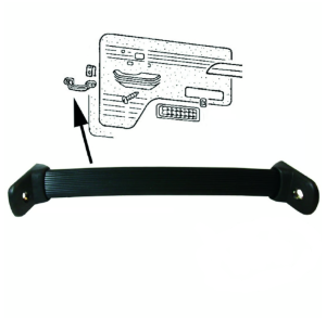 Rączka / uchwyt pasażera czarny T2 67-79 1szt.