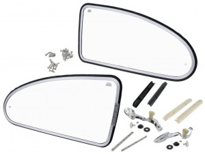 Szyby uchylne tylne pop out zestaw T1 64-