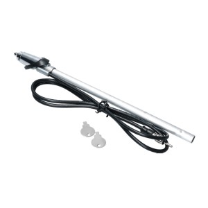 Antena skośna z chromowaną stopką T1 65- , T2