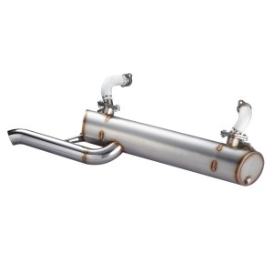Tłumik wydechowy nierdzewka, standard T1B 60-67